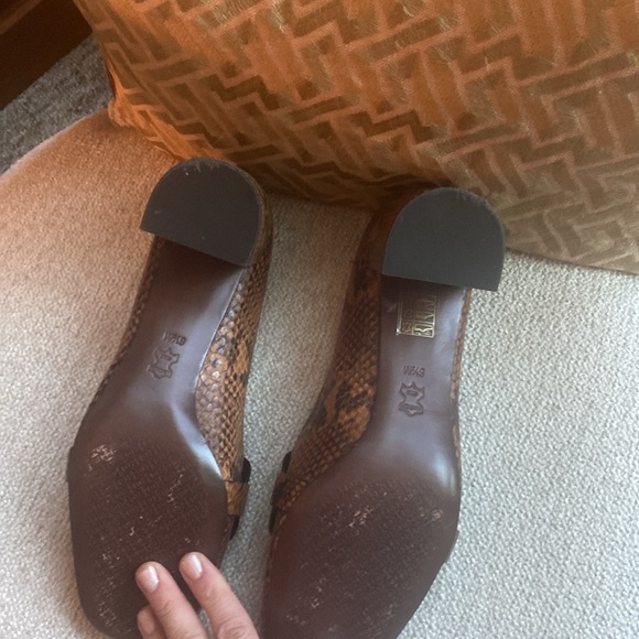 Tory Burch Snakeskin Heels - Picture 7 of 8